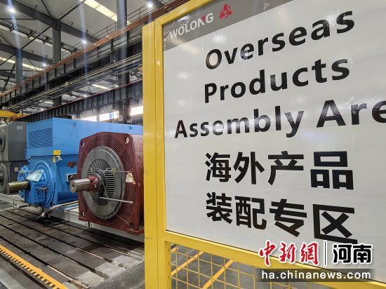 图为海外产品装配专区。刘鹏 摄 图为海外产品装配专区。刘鹏 摄