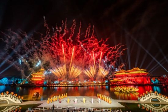 图为《大宋·东京梦华》演出现场。 图为《大宋·东京梦华》演出现场。