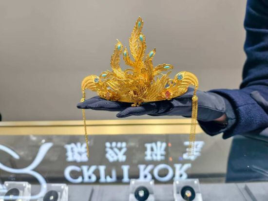 图为璨然珠宝上新品。受访企业供图 图为璨然珠宝上新品。受访企业供图