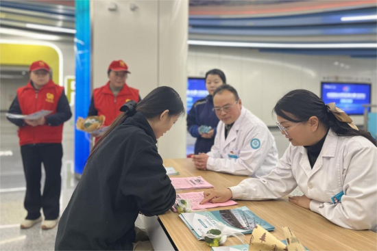 图为活动现场。沟赵中心卫生院供图 图为活动现场。沟赵中心卫生院供图