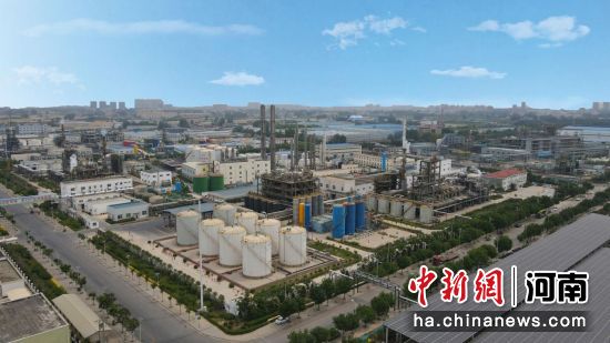 图为开封精细化工开发区。禹王台区委宣传部供图 图为开封精细化工开发区。禹王台区委宣传部供图