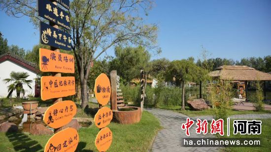 图为“滩玩小院子”一隅。 图为“滩玩小院子”一隅。