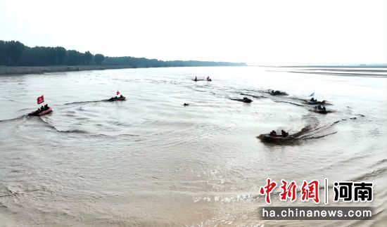 图为演练现场。 图为演练现场。
