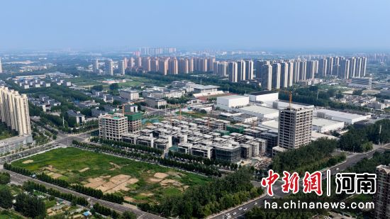 图为天河科创园航拍图。惠济区委宣传部供图 图为天河科创园航拍图。惠济区委宣传部供图