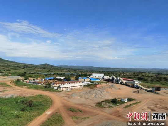 图为坦桑尼亚ML553金矿矿权全景。 豫地科技集团供图 图为坦桑尼亚ML553金矿矿权全景。 豫地科技集团供图