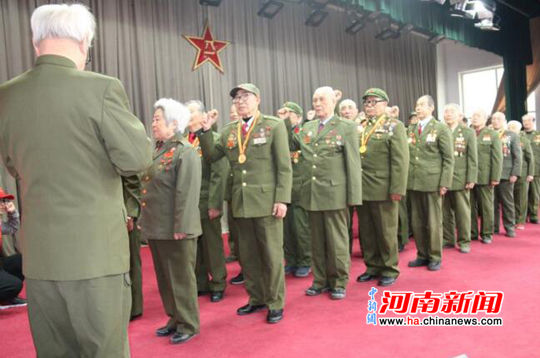 郑州市老战士之家举行成立9周年庆典