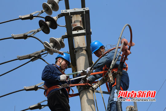 电缆头被击穿 西华县供电公司及时抢修恢复供