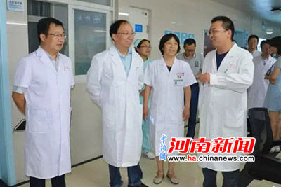 北京佑安医院副院长段钟平赴郑州市六院考察指