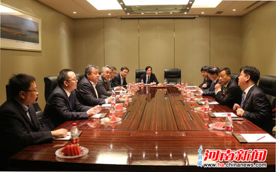 上海宝冶应邀参加巩义市开放招商洽谈会暨重点