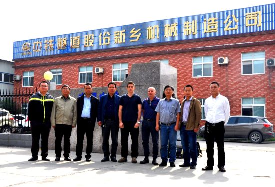 中铁隧道股份新乡机械制造分公司设备获意大利