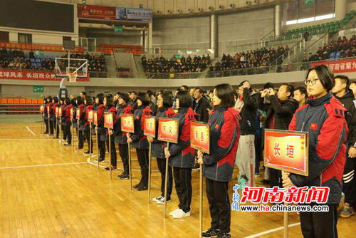 河南万村千乡农民篮球赛总决赛在长垣开战