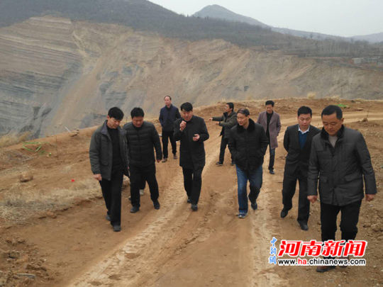 郑州市林业局到登封市督导春季造林工作