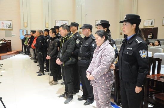 河南汝阳县法院公开宣判李某等9人恶势力犯罪